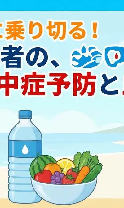 夏を安全に乗り切る！糖尿病患者の脱水・熱中症予防と血糖管理